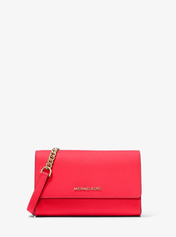 Damske Crossbody Kabelka Michael Kors Saffiano Leather 3-in-1 Crossbody Koralove - Kabelky Michael Kors Outlet | LDSFZ-4705